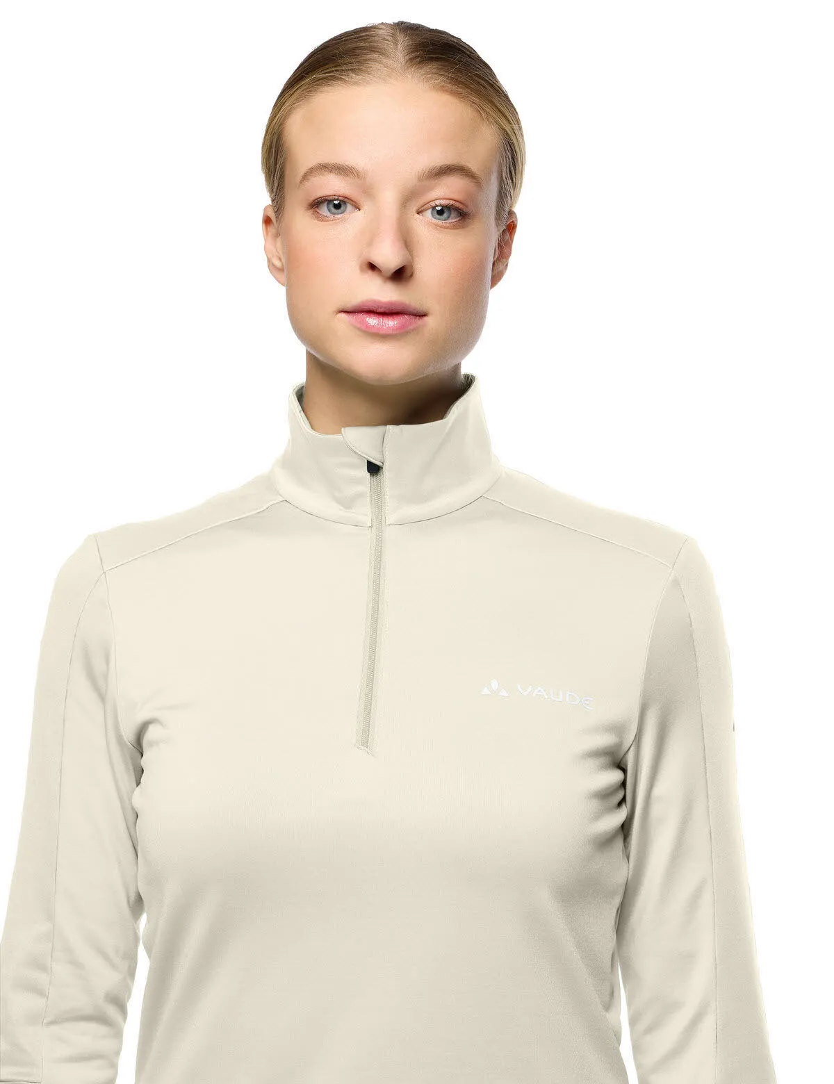 Vaude Livigno Skirolli Funktionsshirt langarm Damen beige