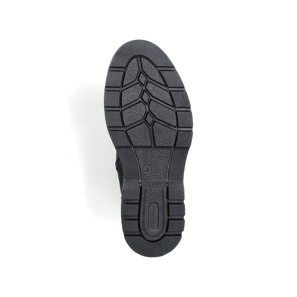 Rieker HWK Herren Stiefel Chelsea Boots Modestiefel schwarz