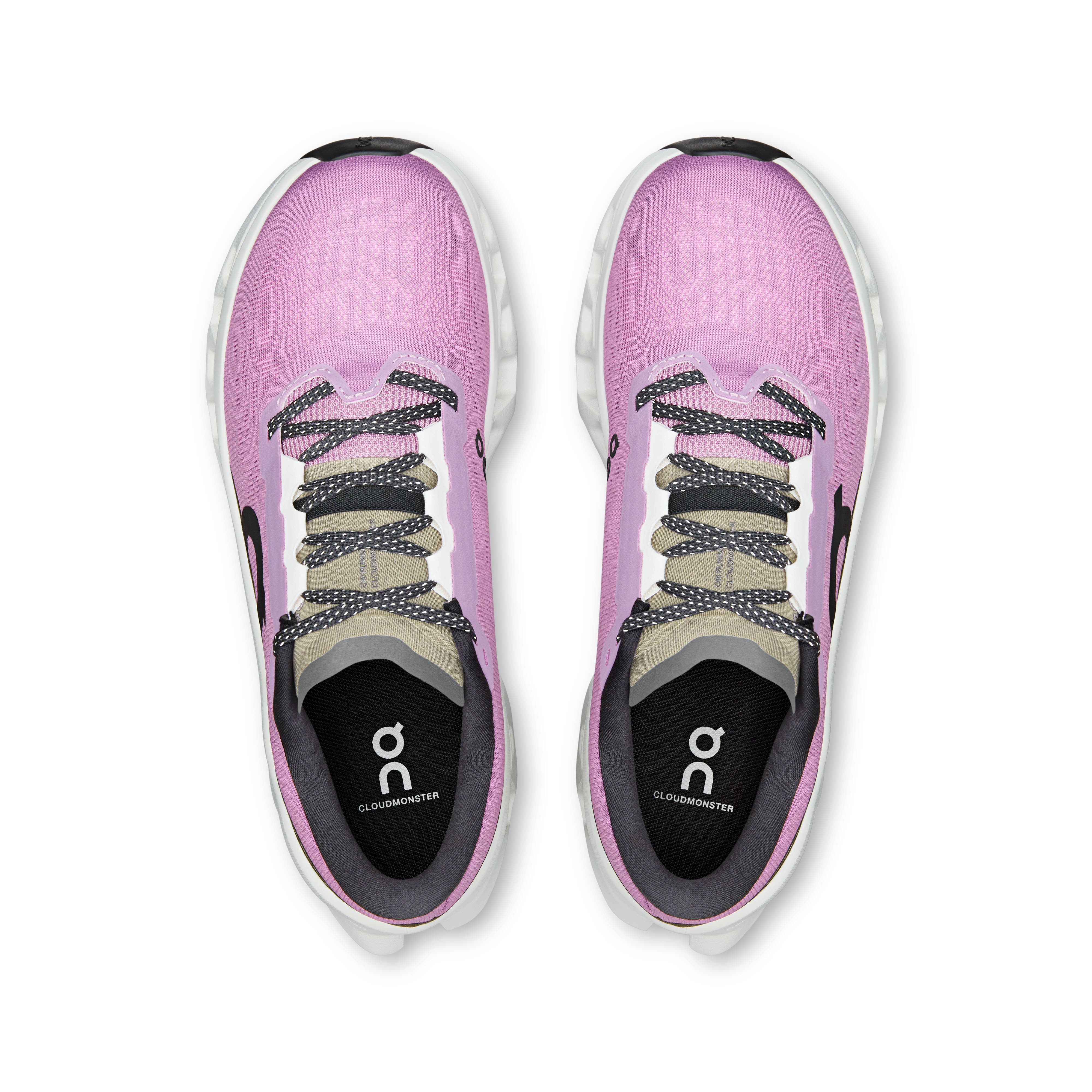 ON Cloudmonster 3 Damen Joggingschuhe Laufschuhe rosa
