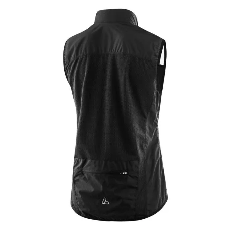 Löffler Damen BIKE VEST CF WPM POCKET Radsport-Weste schwarz