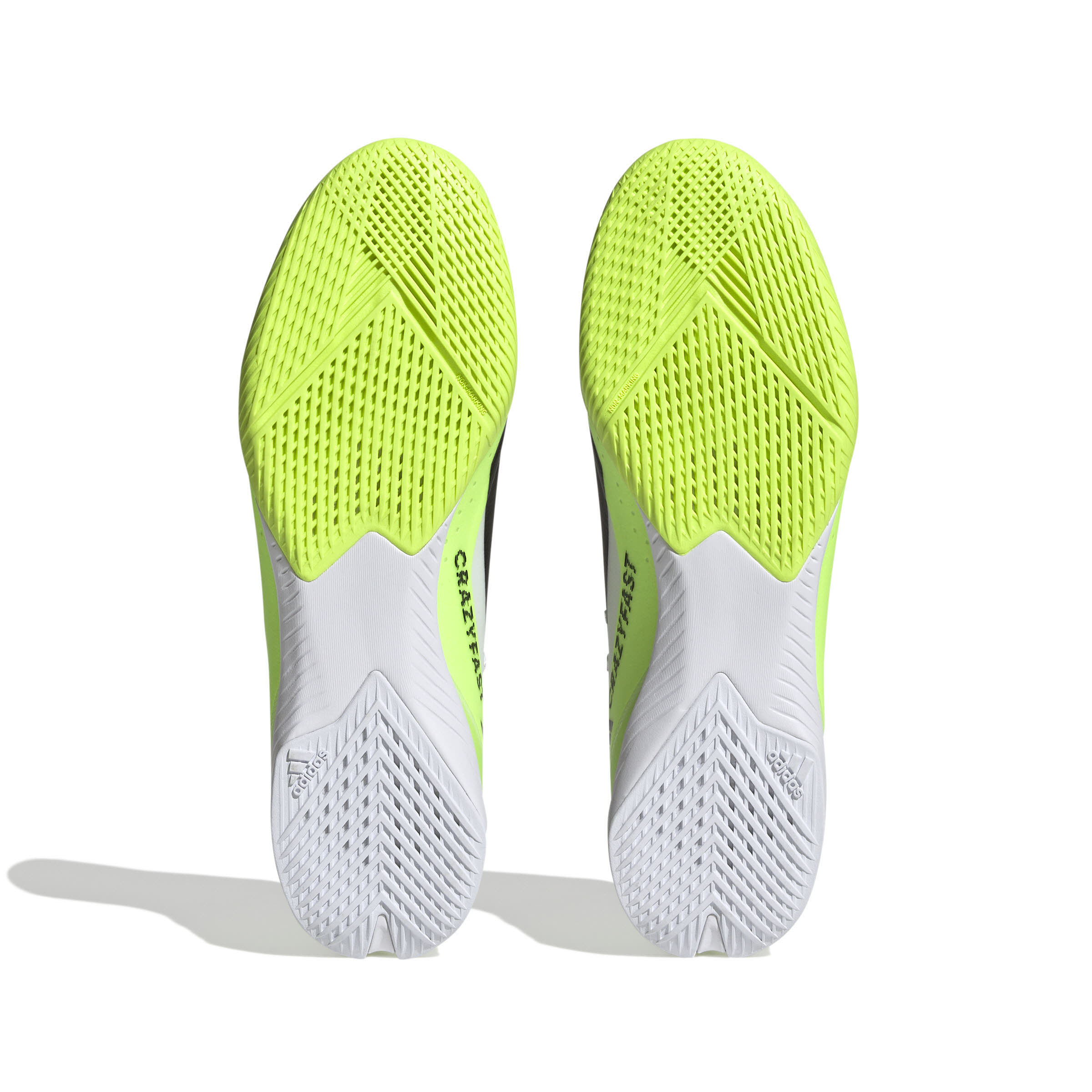 adidas X Crazyfast.3 IN Herren Fußballschuh Hallenschuh weiß-grün