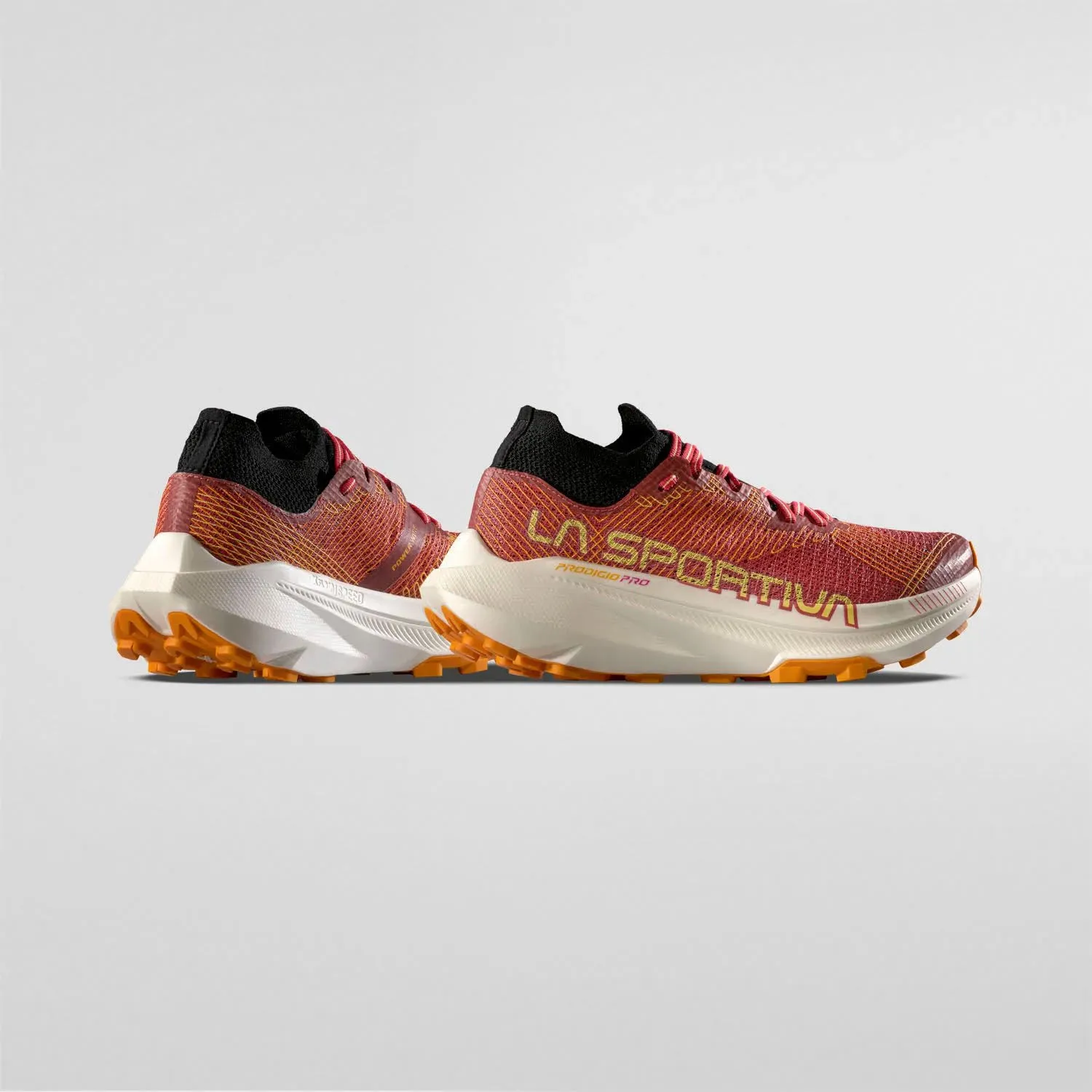 La Sportiva Prodigio Pro Damen Trailrunning-Schuhe Mineral Red/Banana