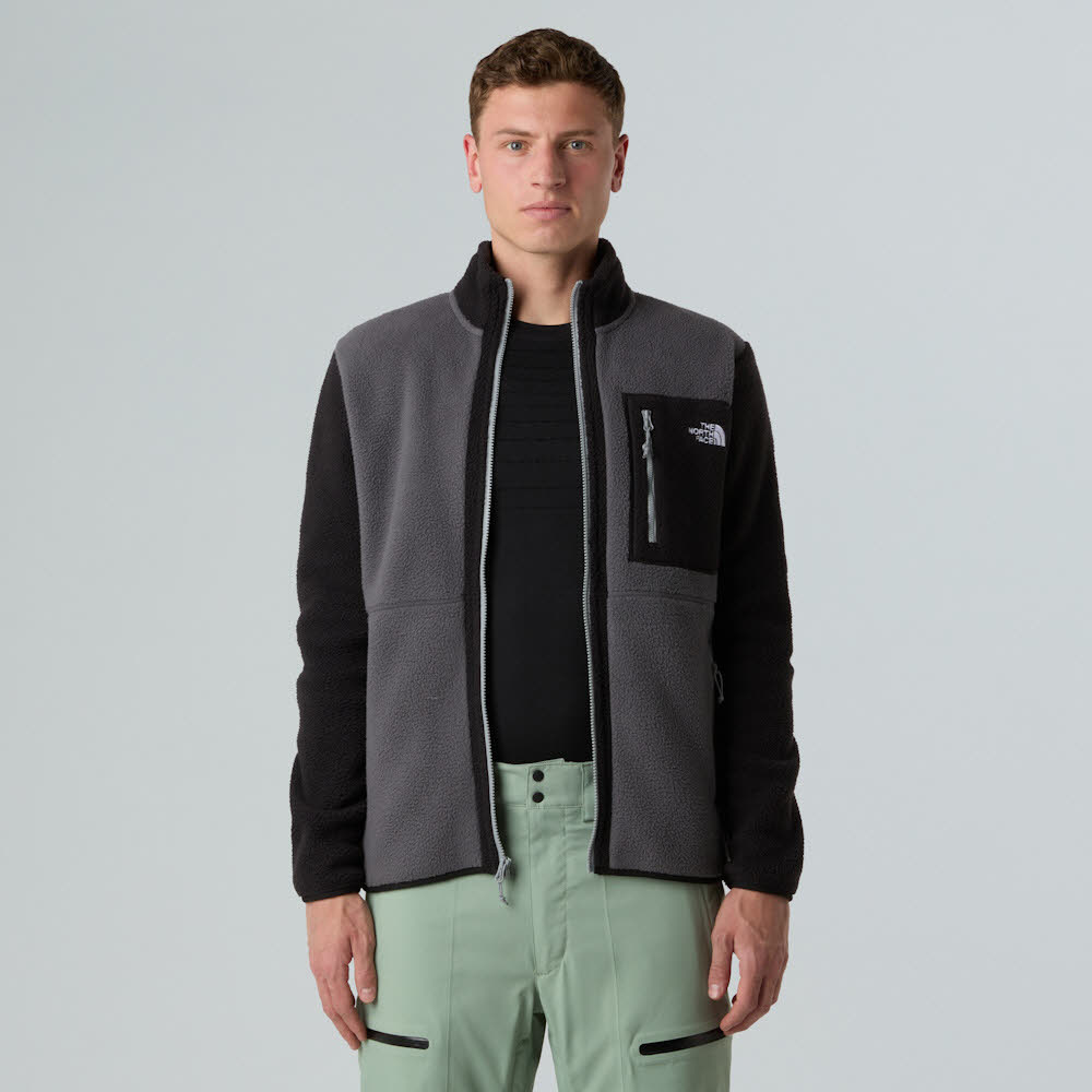 The North Face Yumiori Herren Fleecejacke Freizeitjacke schwarz grau Bild 3 The North Face Yumiori Herren Fleecejacke Freizeitjacke schwarz grau