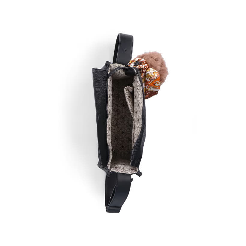 Rieker Handtasche Umhängetasche Damen schwarz