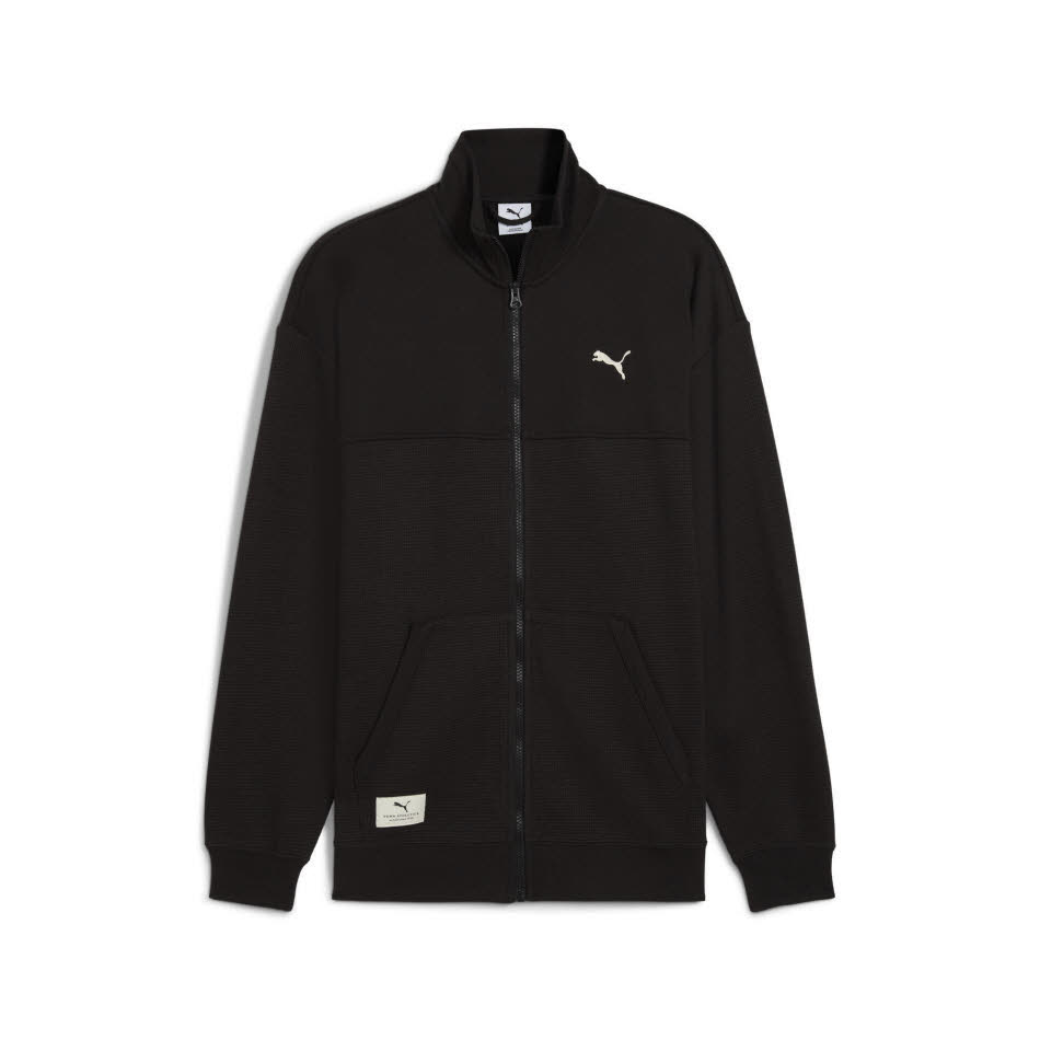 PUMA CLASS Pinnacle Track Jacket FL Herren Fleecejacke schwarz