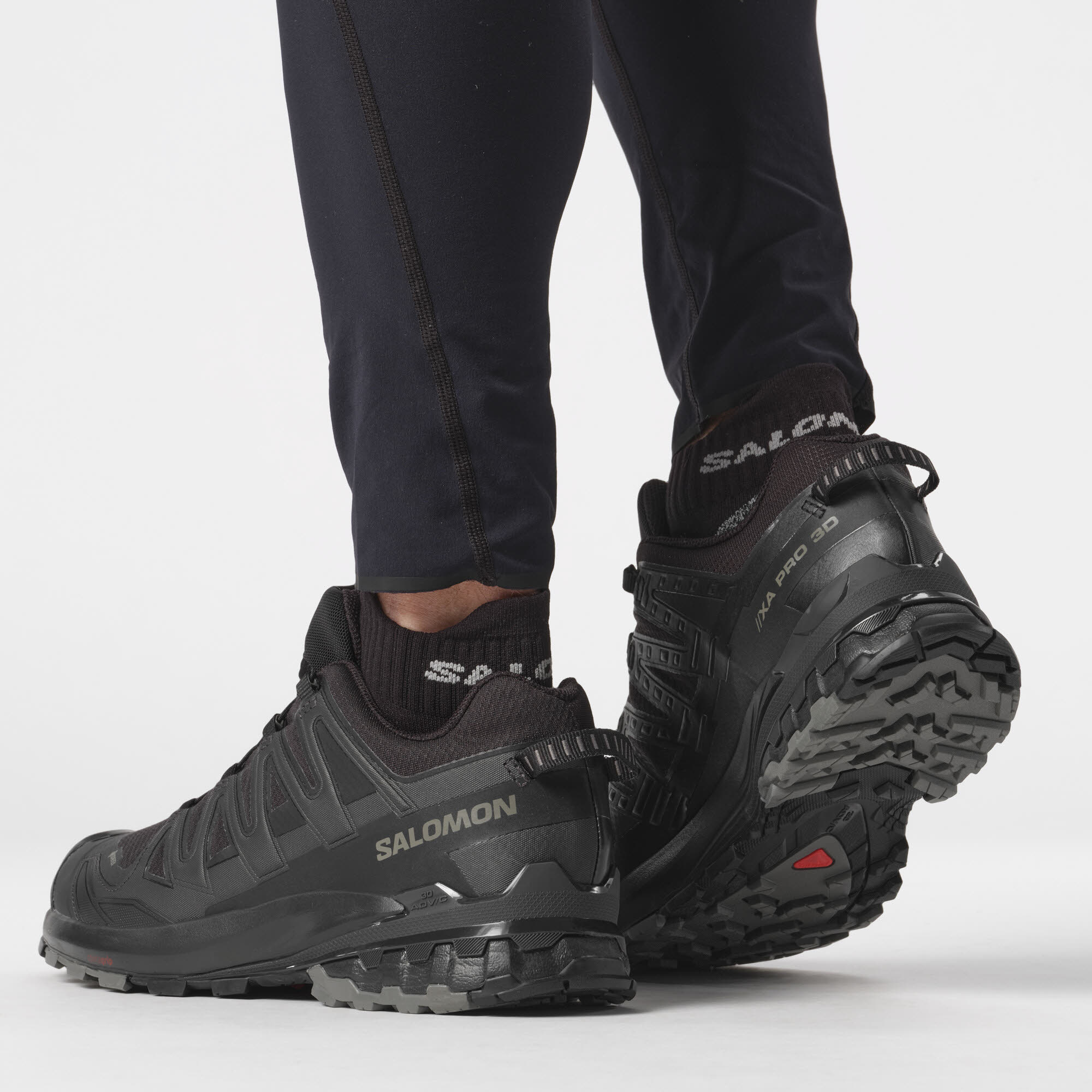 Salomon XA PRO 3D V9 WIDE GTX Trailrunning-Schuh Wanderschuh Herren schwarz