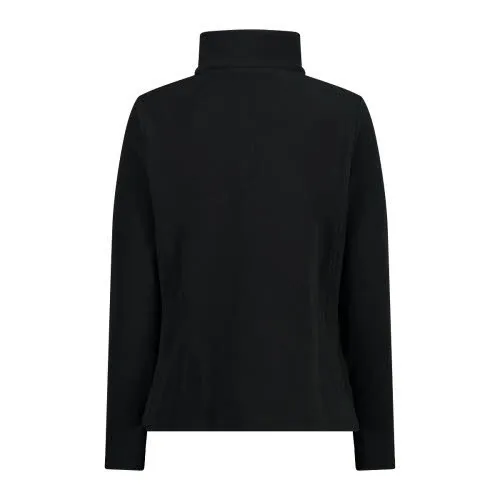 CMP Damen Schwergewicht Arctic Fleece Fleece mit durchgehendem Reißverschluss Schwarz