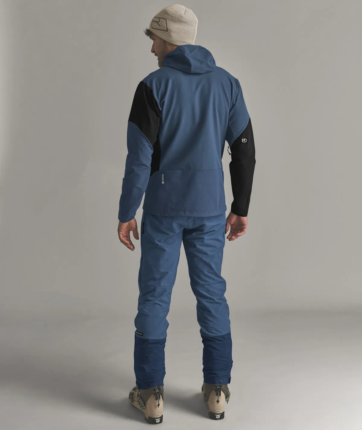 Ortovox ORTLER SOFTSHELL PLUS JACKET Herren Softshelljacke Outdoorjacke blau