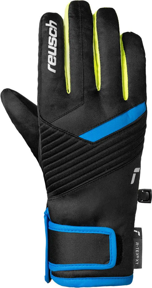 Reusch Dan R-TEX® XT Kinder Skihandschuhe Snowboardhandschuhe schwarz/blau
