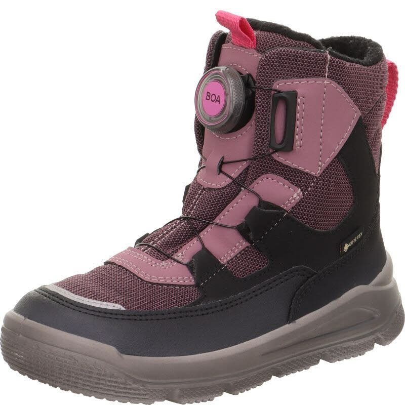 Superfit MARS Mädchen Kinder Winterschuhe Winterstiefel lila schwarz