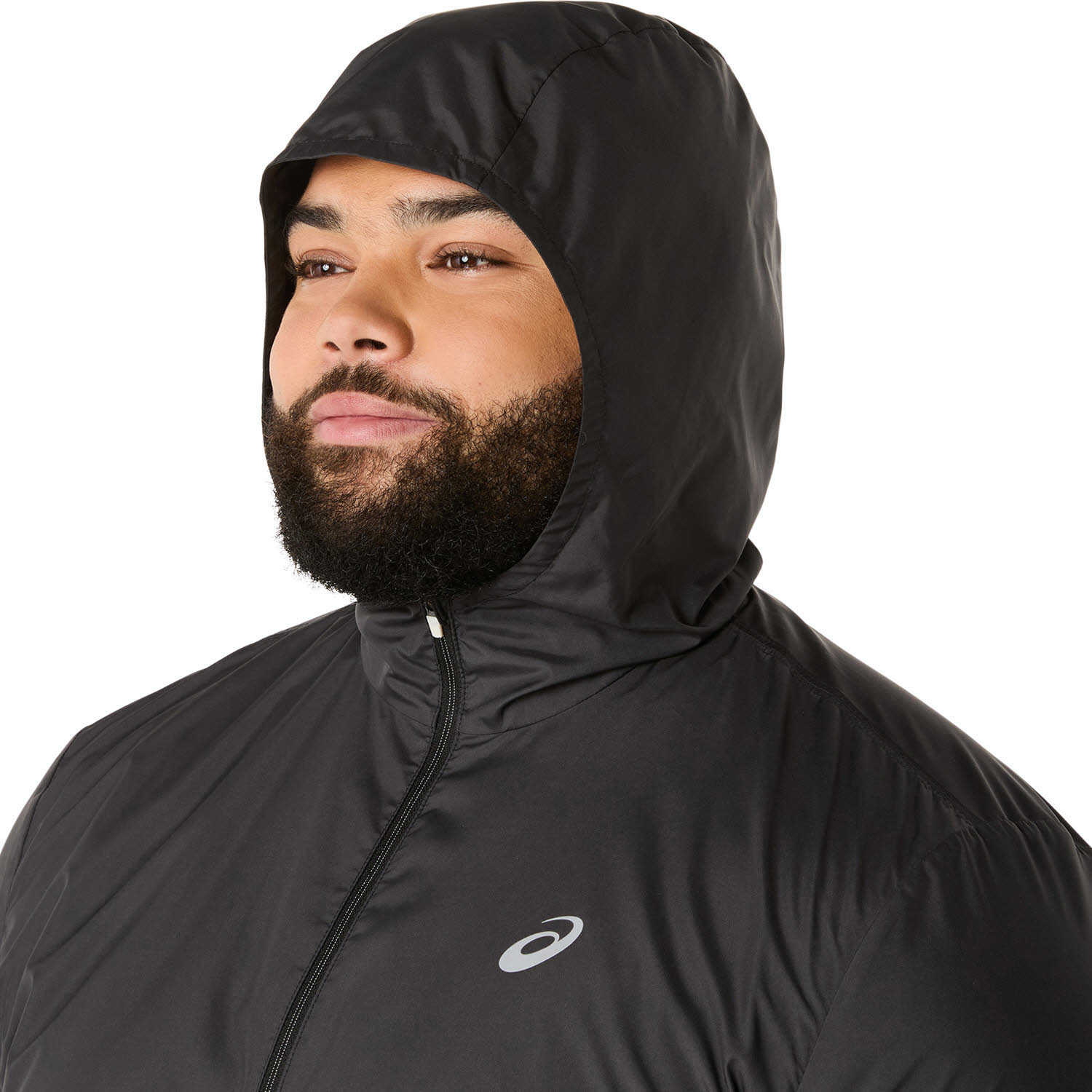 Asics CORE JACKET Herren Laufjacke Windjacke schwarz