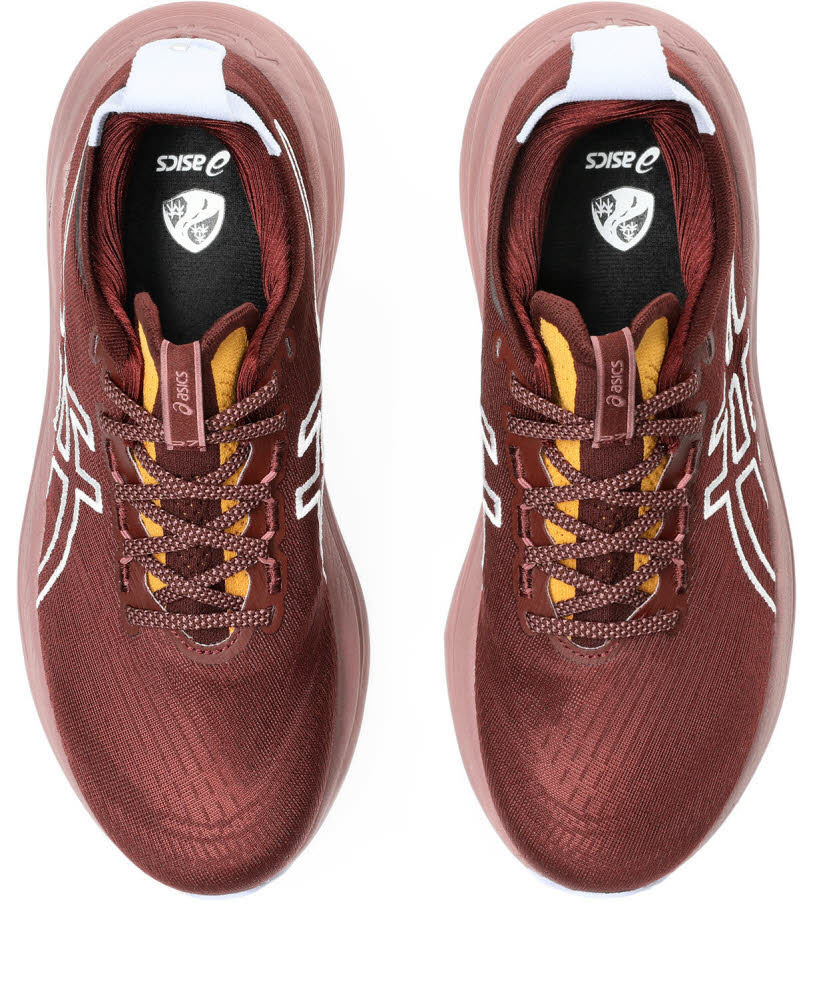 Asics GEL-NIMBUS 27 TR Damen Joggingschuhe Laufschuhe weinrot