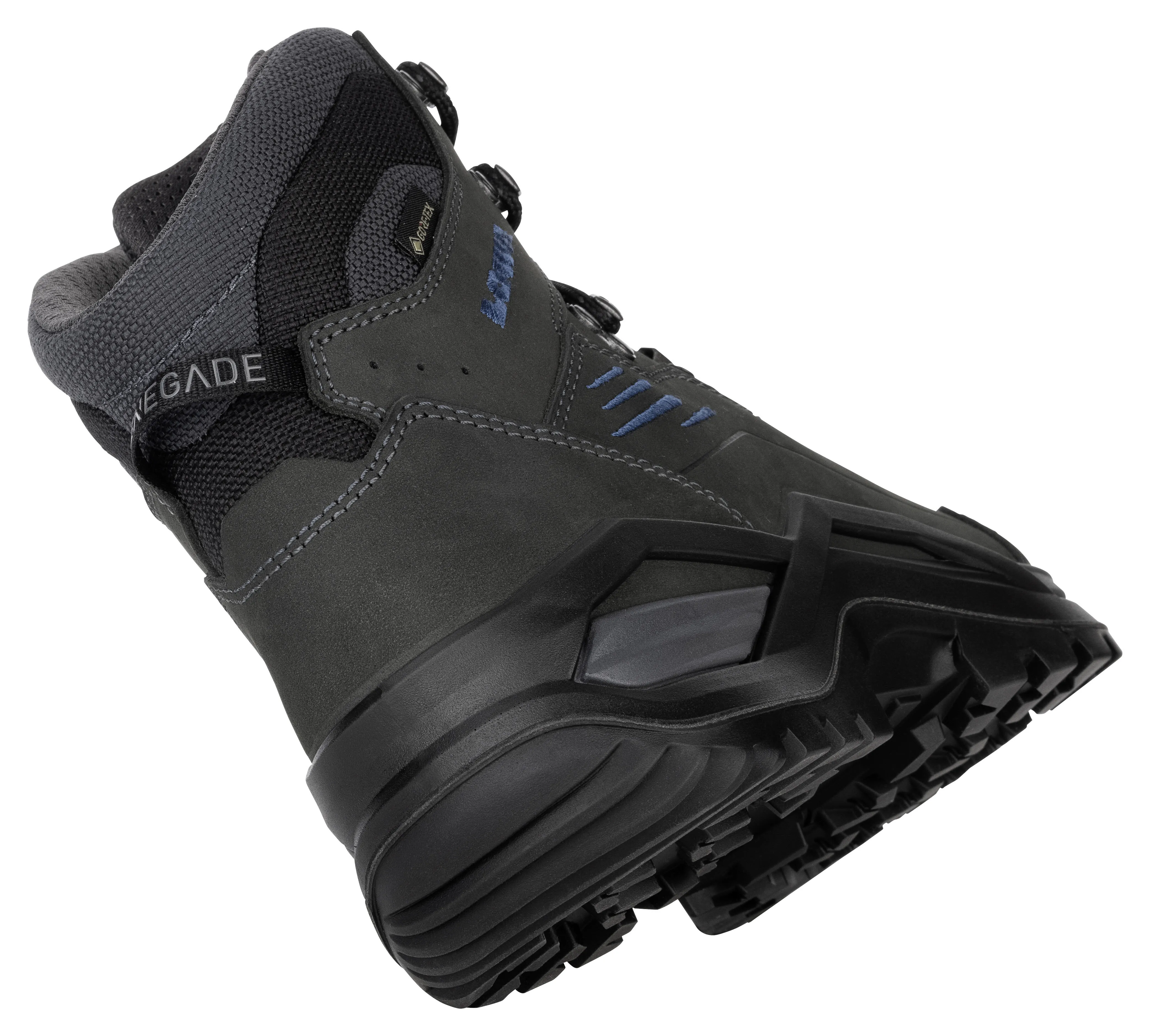 Lowa RENEGADE EVO GTX MID Herren Wanderschuhe Trekkingschuhe anthrazit/stahlblau