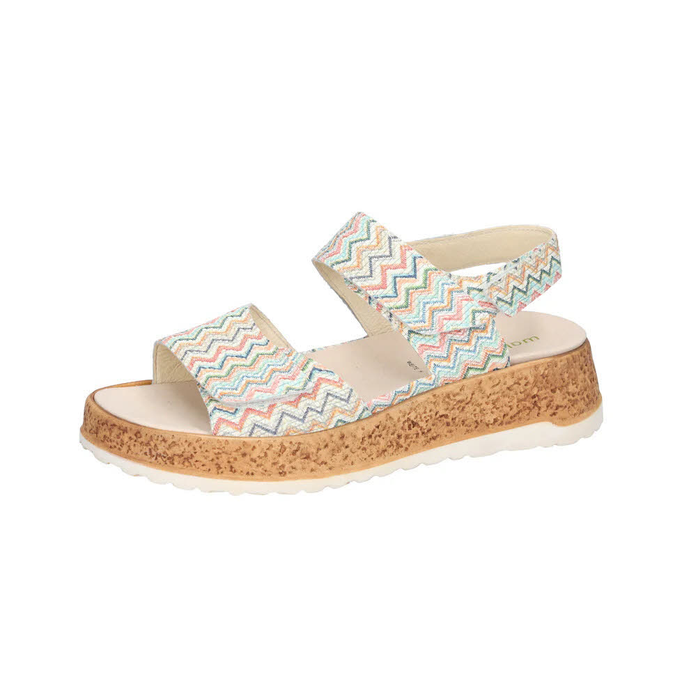 Waldläufer H-Libby Damen Sandalen Sandalette bunt