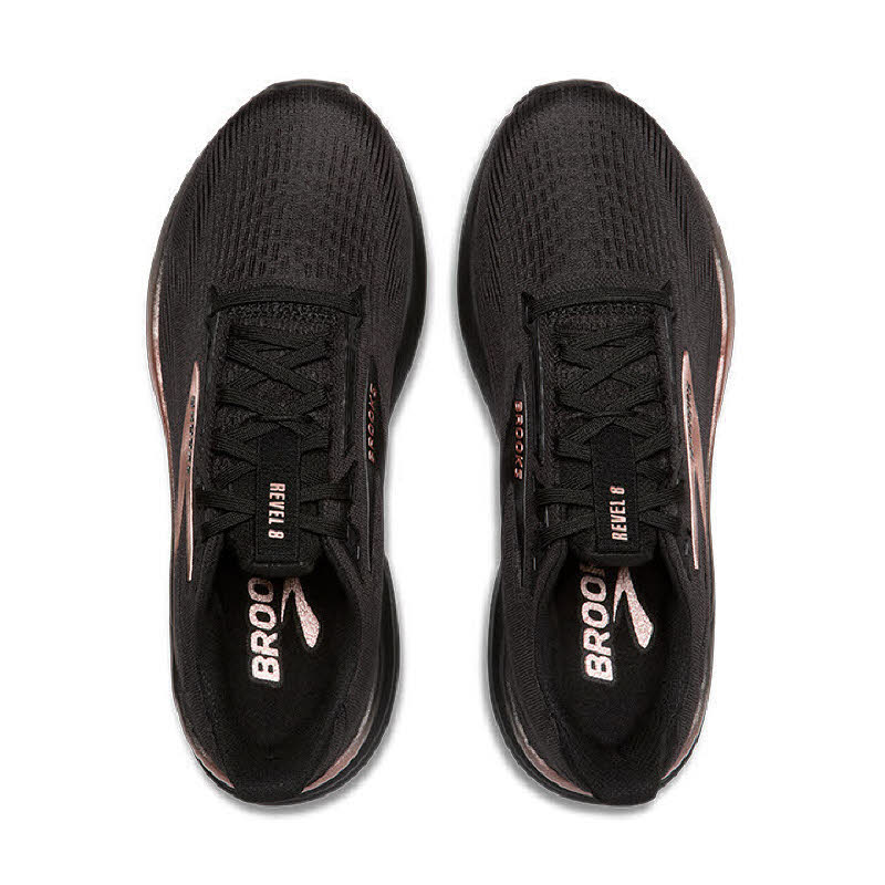 Brooks Revel 8 Damen Laufschuhe Joggingschuhe black/black/rose gold
