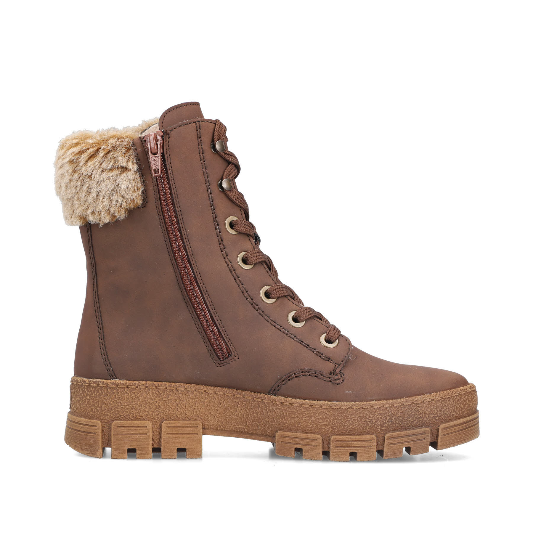 Rieker Damen Biker Boots braun