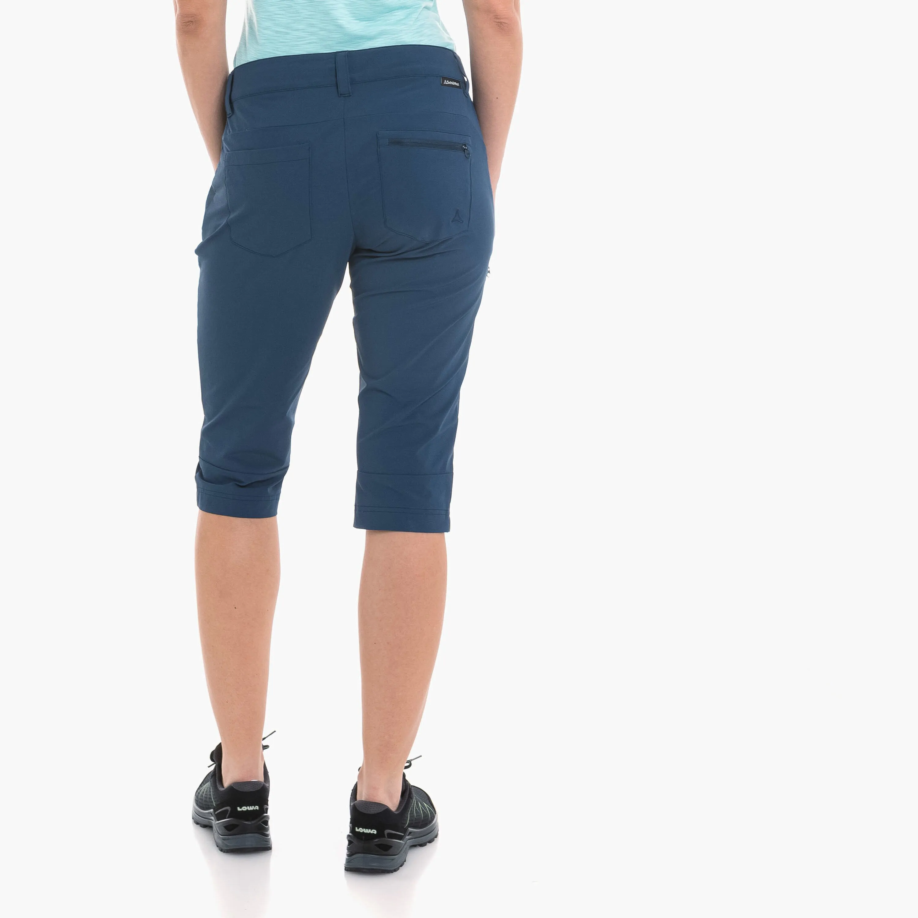 Schöffel Caracas2 Damen ¾ Hose Funktionshose Wanderhose blau
