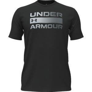 Under Armour UA Team Issue Wordmark Herren Training Sport T-shirt Schwarz NEU