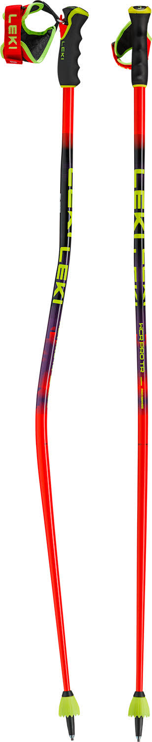 Leki WCR Pro GS TR Unisex Skistöcke Ski Poles rot/violett