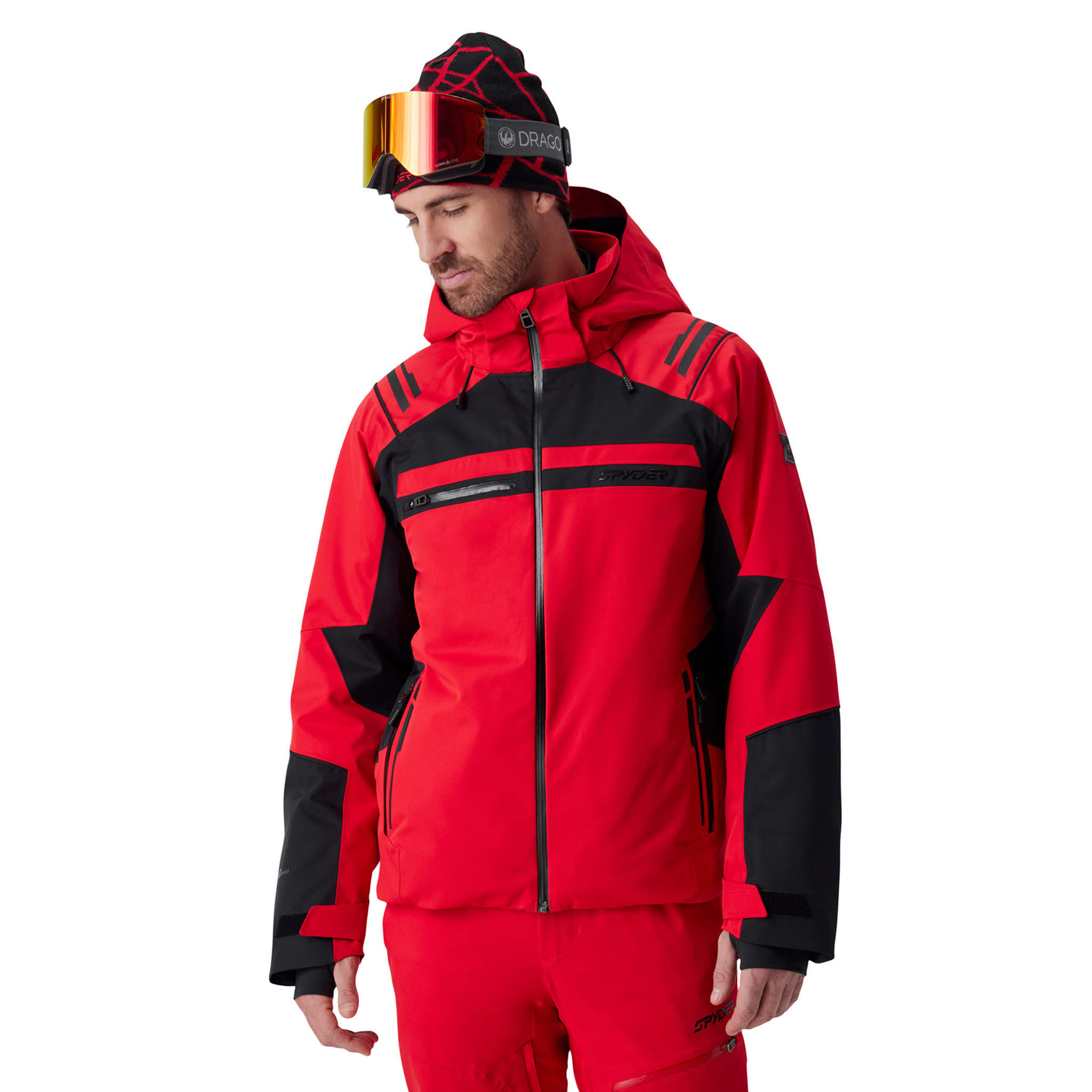Spyder TITAN JACKET Skijacke Herren rot