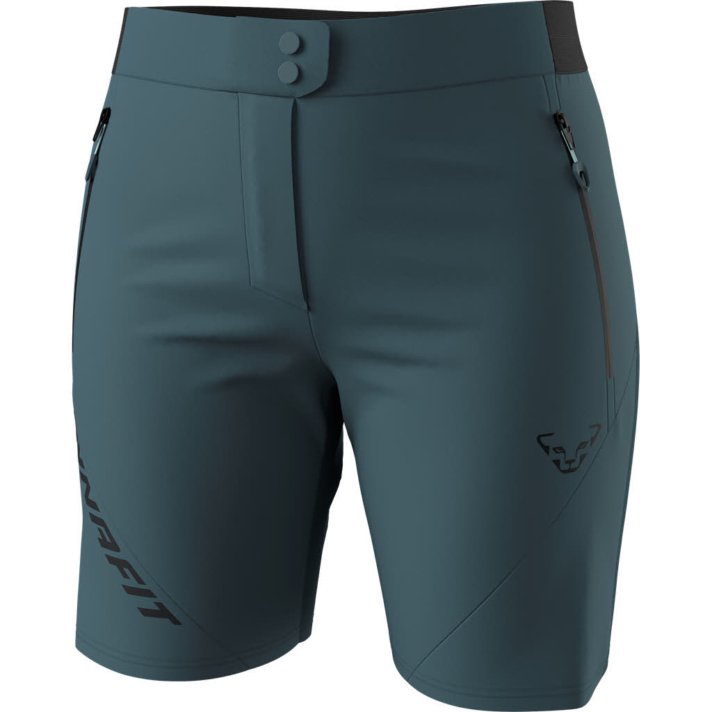 Dynafit Transalper 2 Light Dynastretch Damen Wandershorts Trekkingshorts grau
