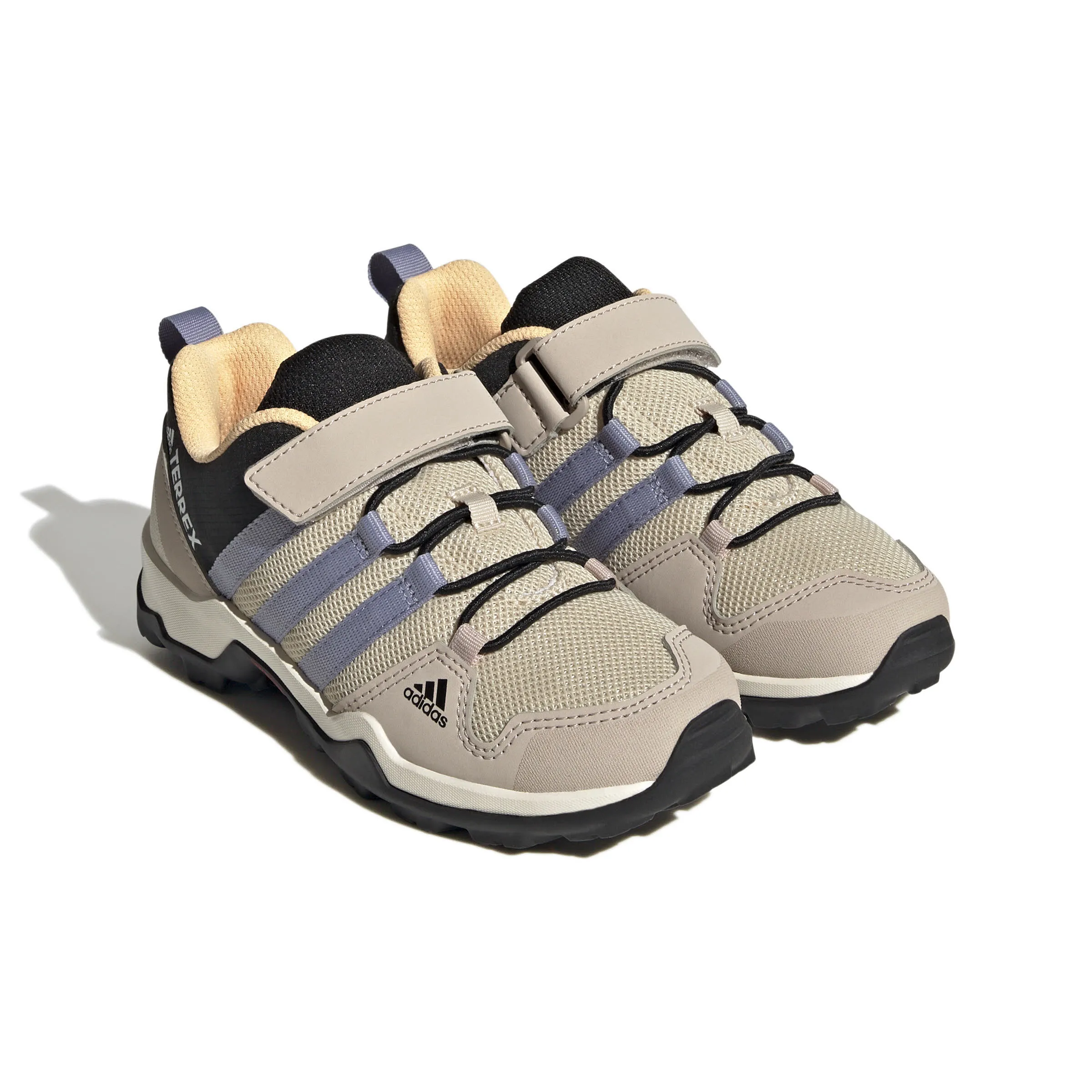 adidas Terrex AX2R Mädchen Schuh mit Klettverschluss beige blau