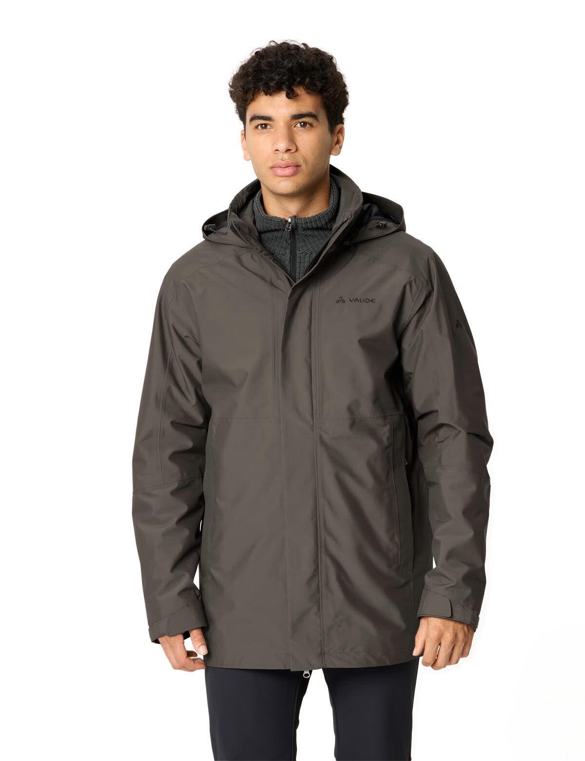 Vaude Idris IV 3in1 Herren Kombijacke Winterjacke Kapuzenjacke deer brown