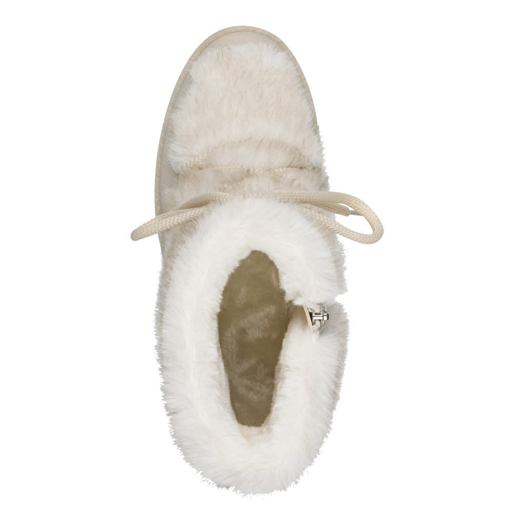 Tamaris Damen Stiefelette Winterstiefel beige