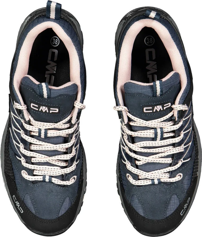 CMP KIDS RIGEL LOW TREKKING SHOES WP Kinder Wanderschuhe asphalt/rose