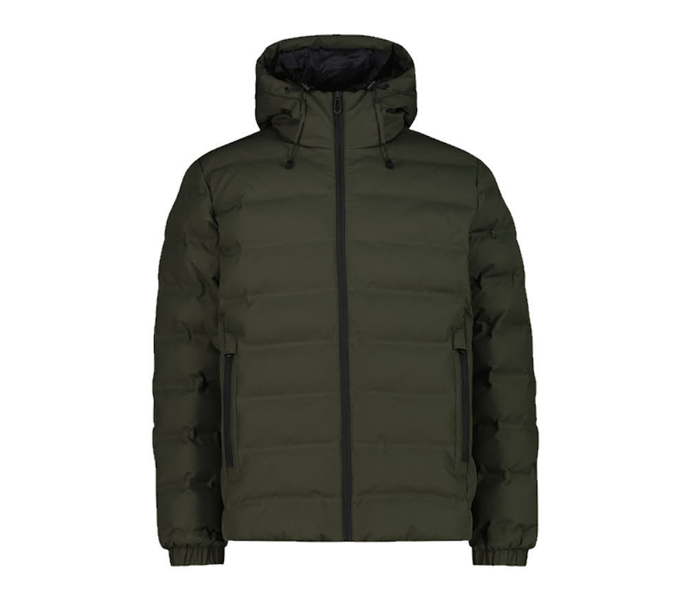 CMP WOMAN JACKET FIX HOOD Damen Daunenjacke grün