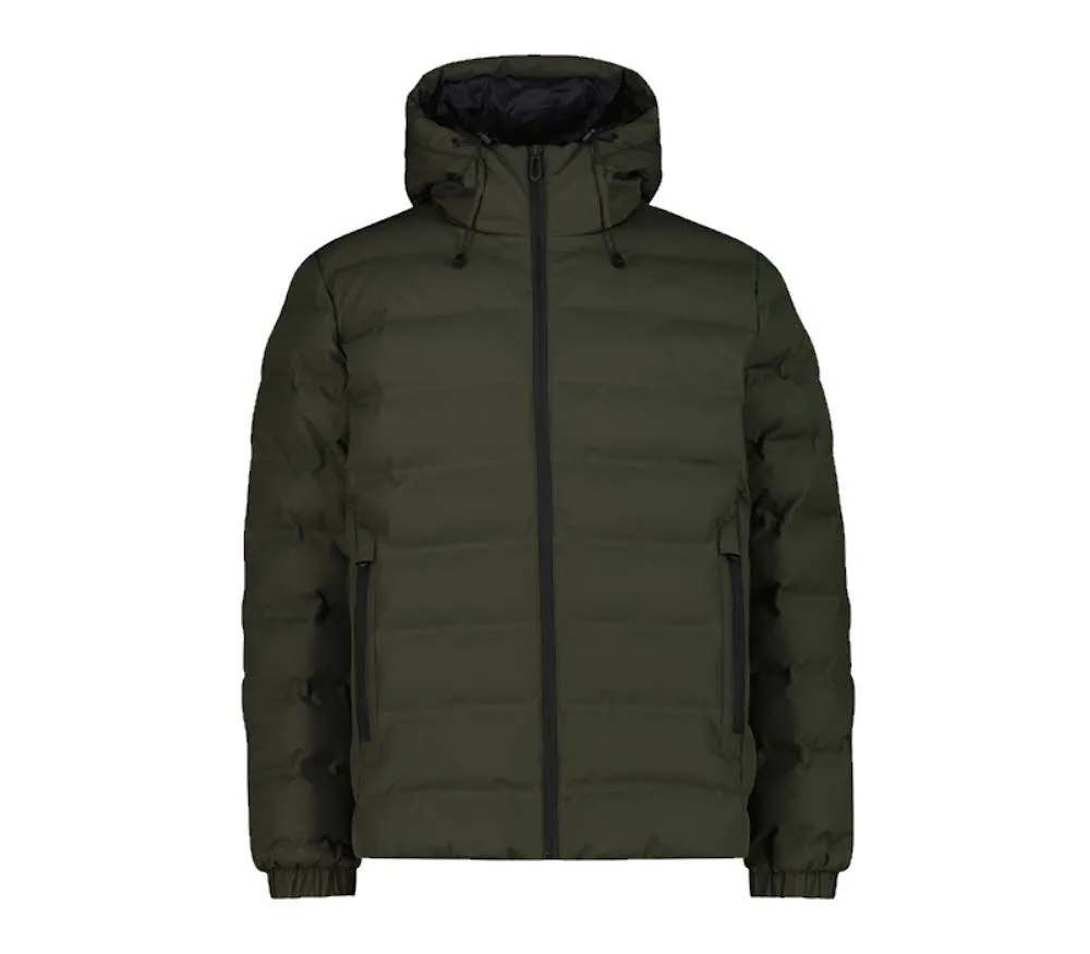 CMP WOMAN JACKET FIX HOOD Damen Daunenjacke grün