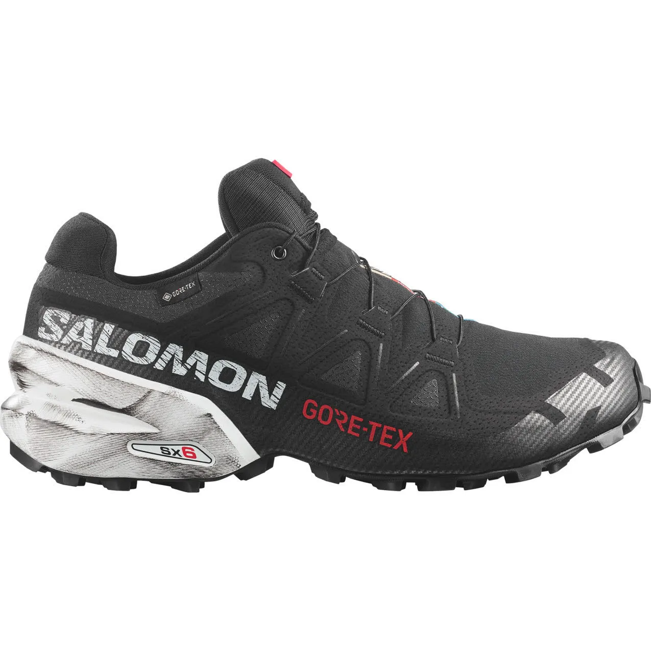 Salomon SPEEDCROSS 6 GTX 20 YEARS Herren Laufschuhe Trailrunningschuhe schwarz