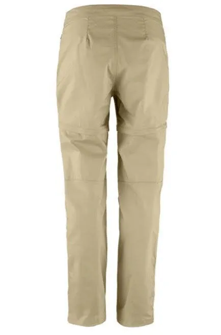 Fjällräven Abisko Hike Damen Zip-off-Hose Wanderhose beige