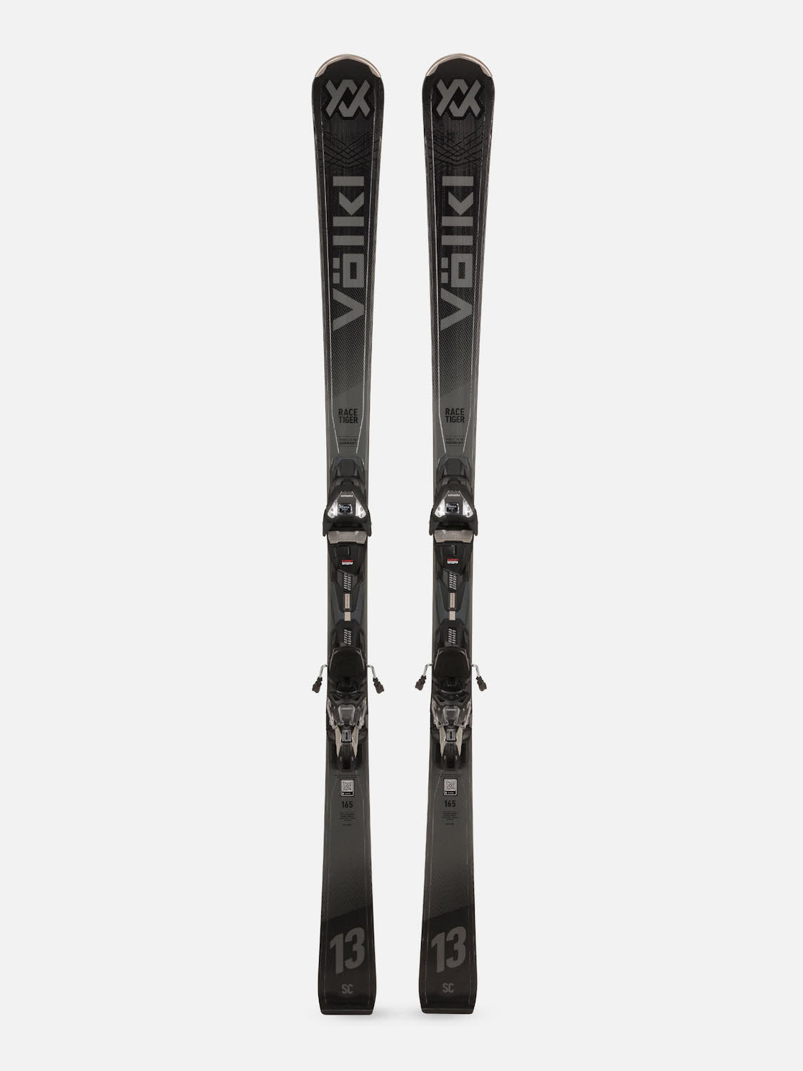 Völkl RACETIGER SC BLACK + VMOT 11 GW Slalomcarver Ski Experten 26/27 schwarz