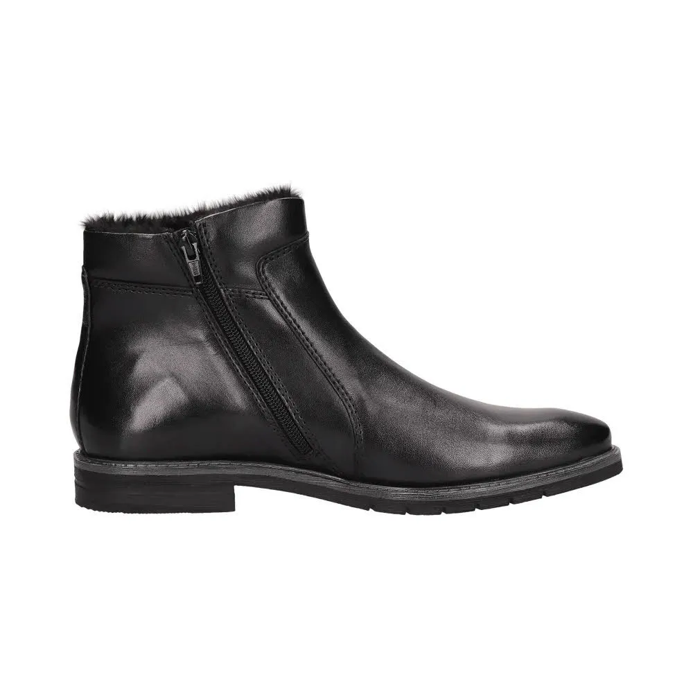 Bugatti Boots Leather Herren Stiefletten Stiefel schwarz