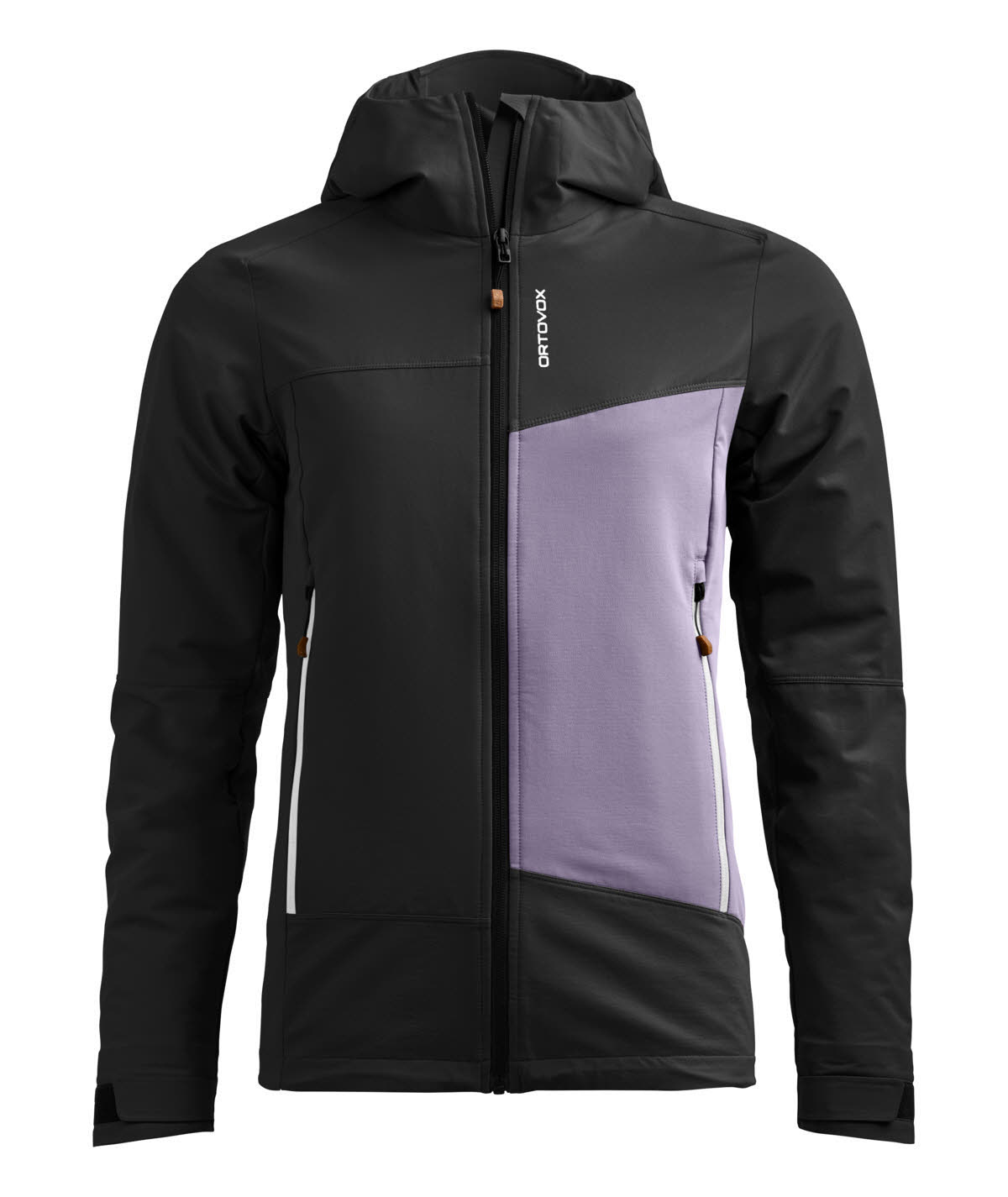 Ortovox SECEDA SOFTSHELL JACKET Kapuzenjacke Damen schwarz rosa