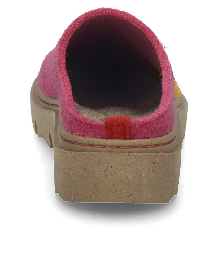 Josef Seibel Carmaux 04 Damen Hausschuhe Pantoffeln orange/multi