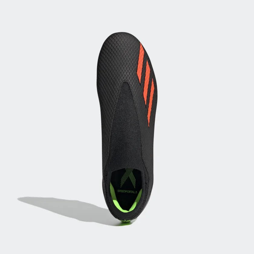 adidas X Speedportal.3 Laceless FG Unisex Fußballschuhe Stollen schwarz/rot