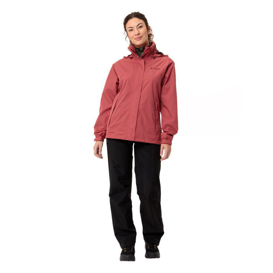Vaude Escape Light Damen Regenjacke Kapuzenjacke rot