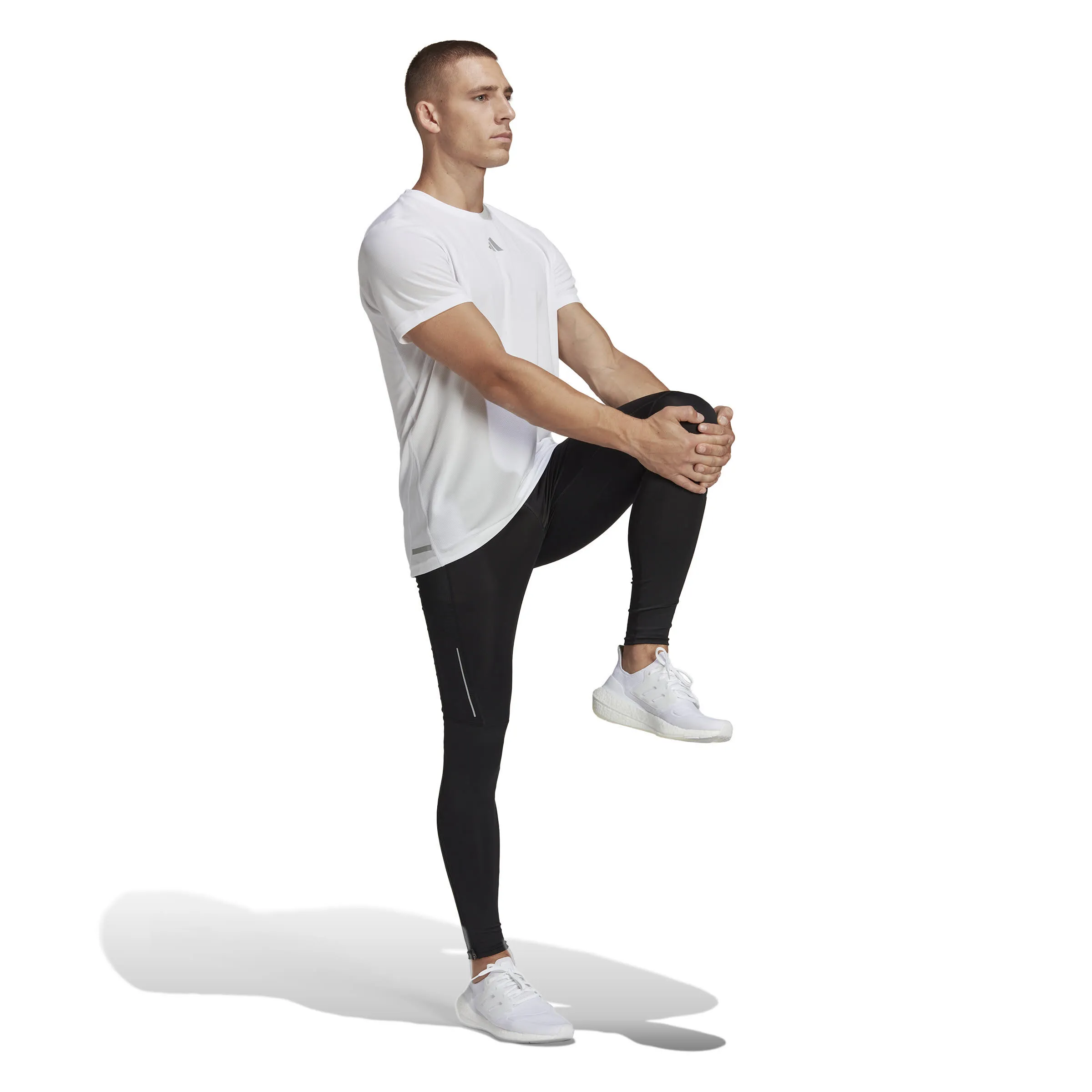 adidas Own The Run Leggings Herren Sporttights Lauftights schwarz NEU