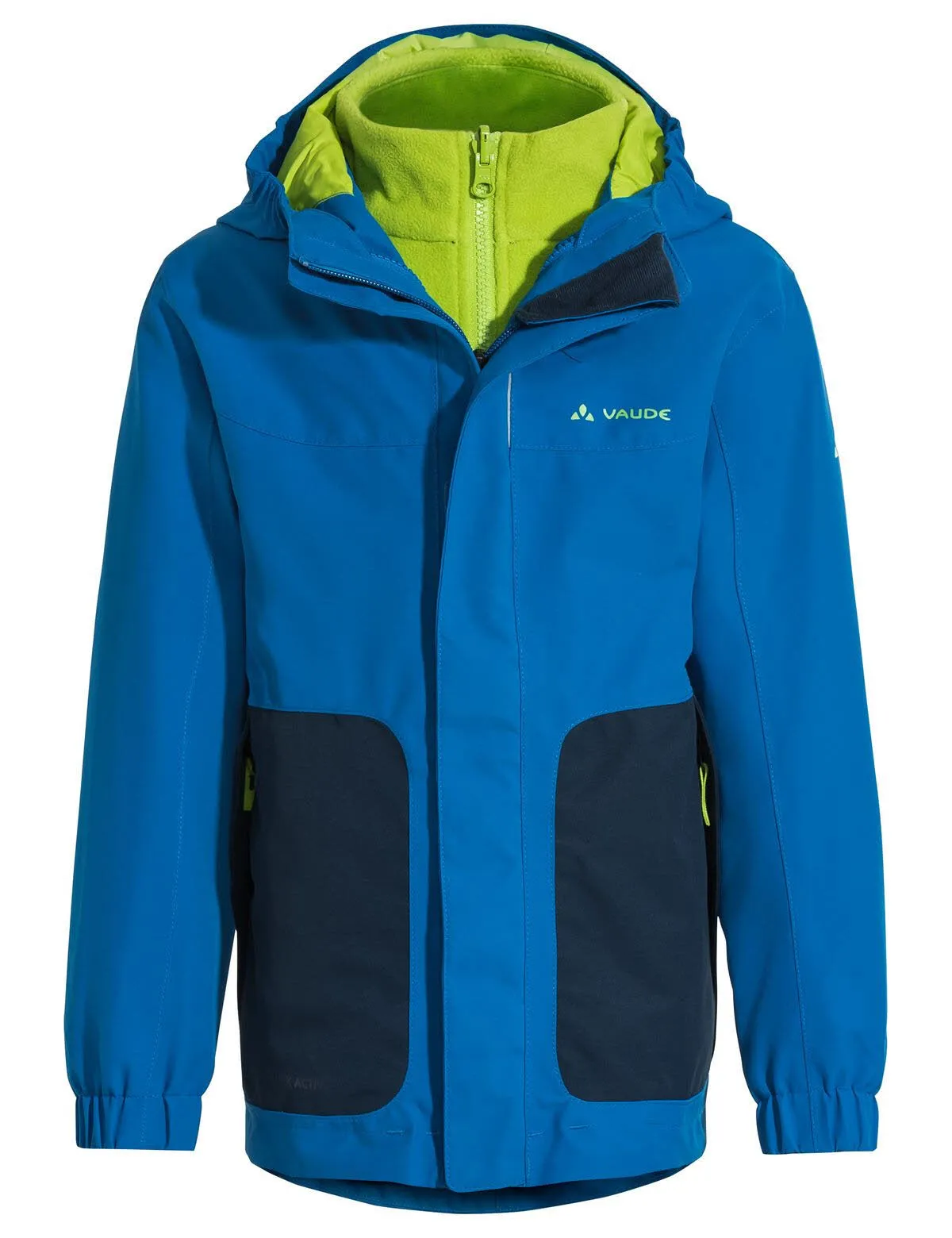 Vaude Kids Campfire 3in1 Jacket IV Kinder Doppeljacke Outdoorjacke blau NEU