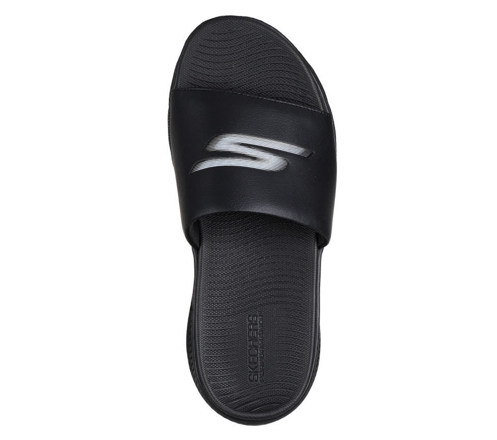 Skechers GO CONSISTENT SANDAL 2.0 - CULVER Herren Sandalen schwarz