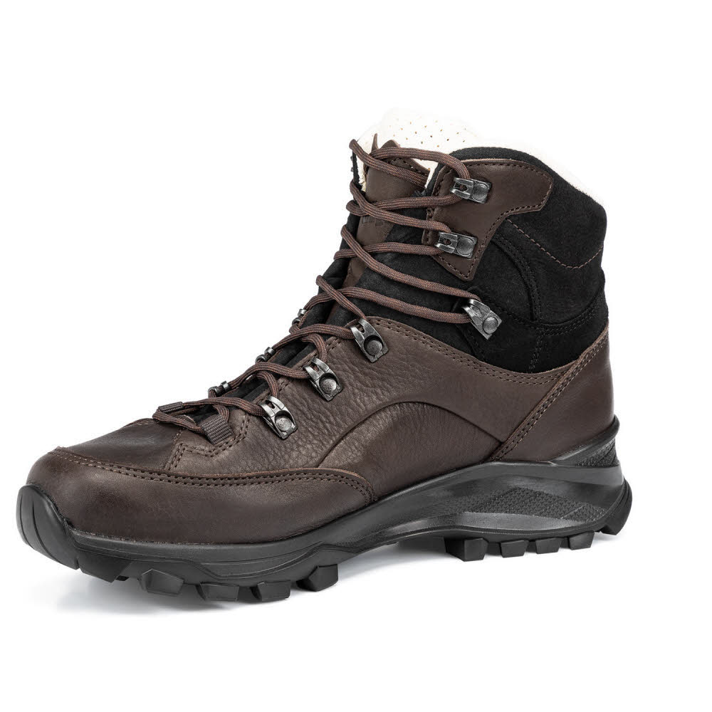 Hanwag Bangri Herren Wanderschuhe Trekkingschuhe High chestnut/black