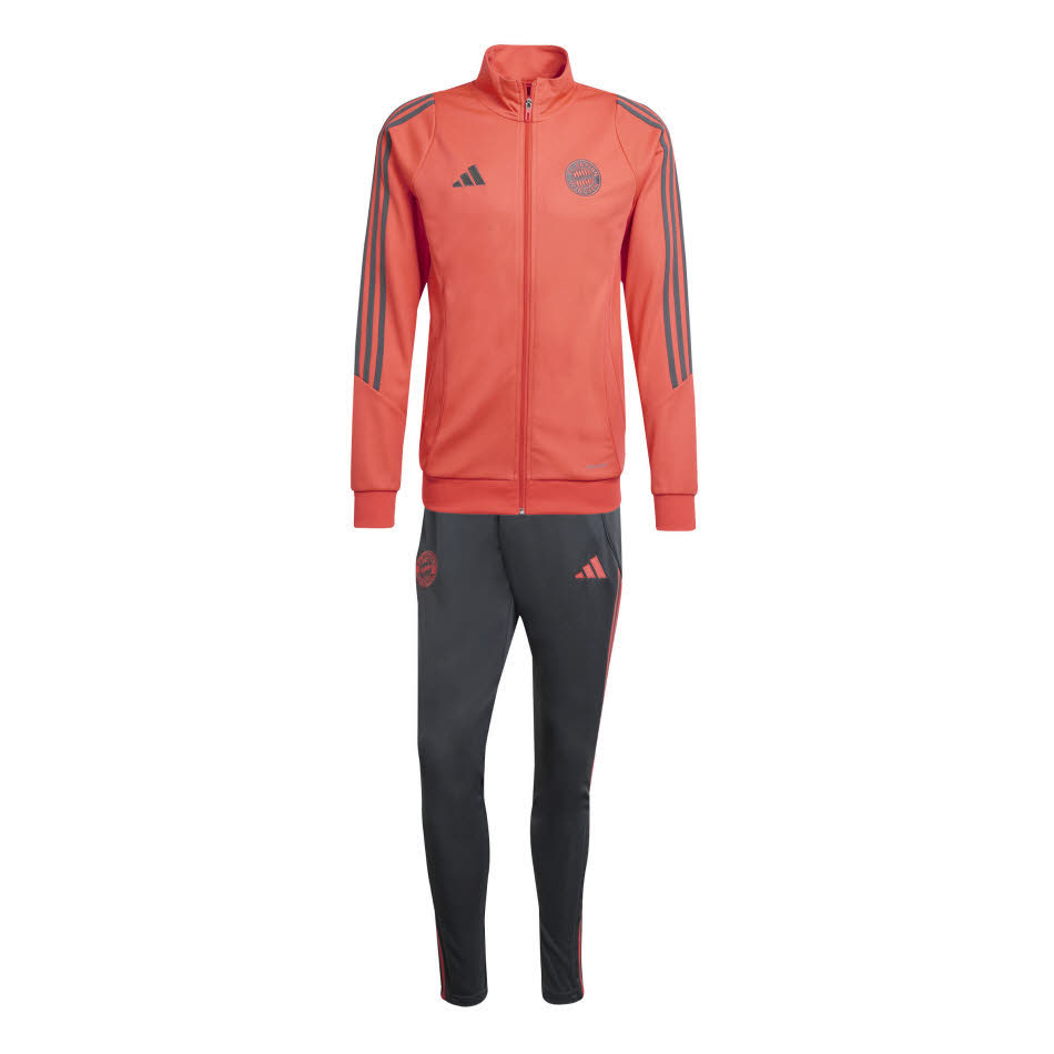 adidas FC Bayern München Tiro 24 Herren Trainingsanzug rot/schwarz