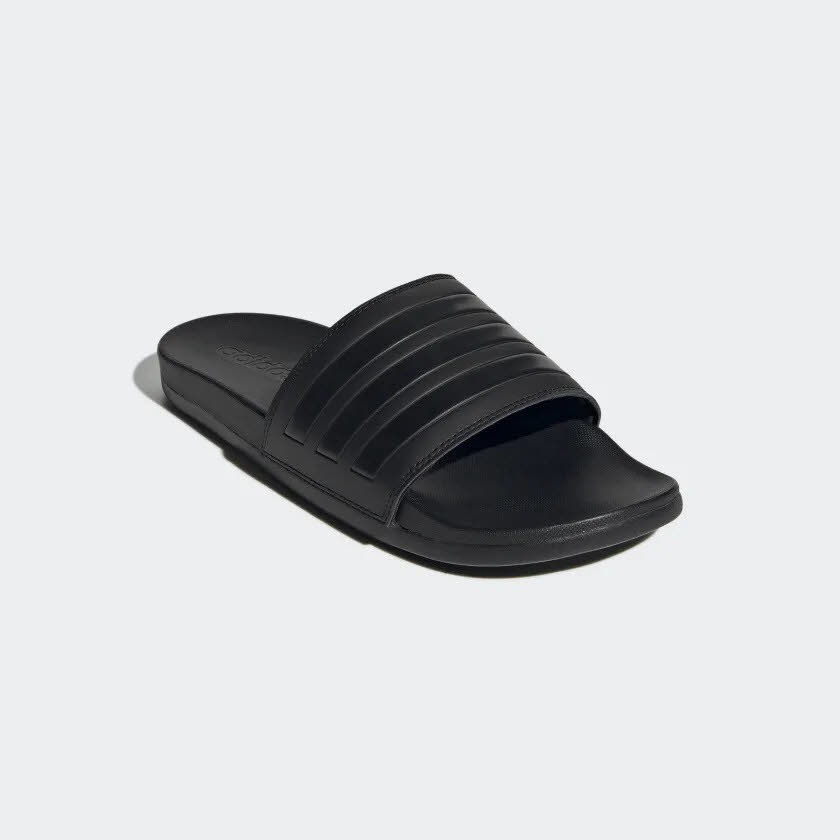 adidas Comfort Adilette Herren Badeschlappen Hausschuhe schwarz