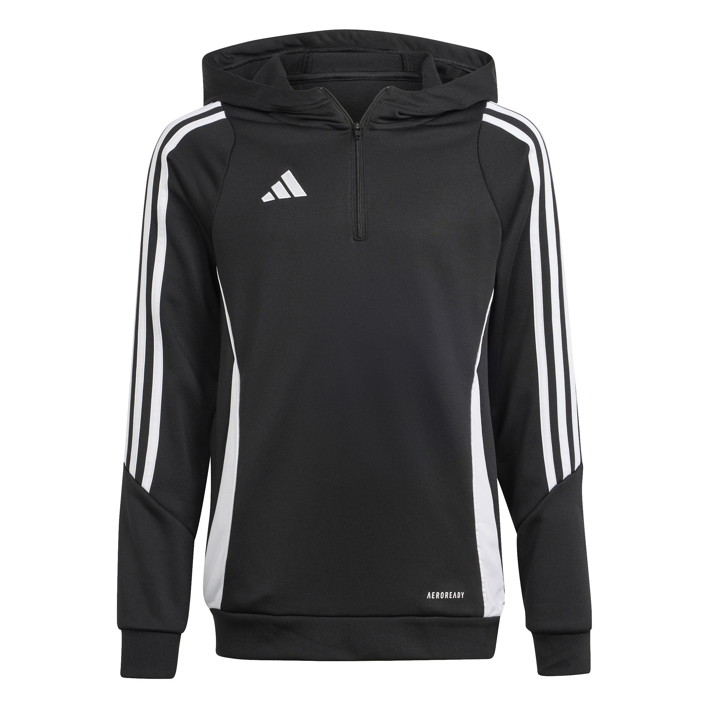 adidas Tiro 24 Training Kids Hoodie Kapuzenpullover Kinder schwarz weiß