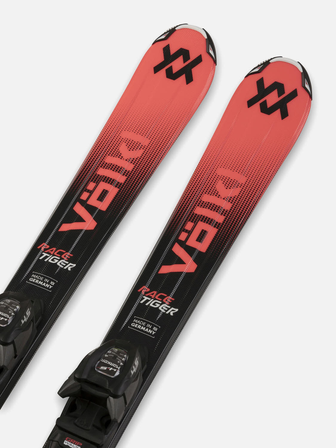 Völkl RACETIGER JR RED + vMotion 7.0 JR Kinder Ski 25/26 rot