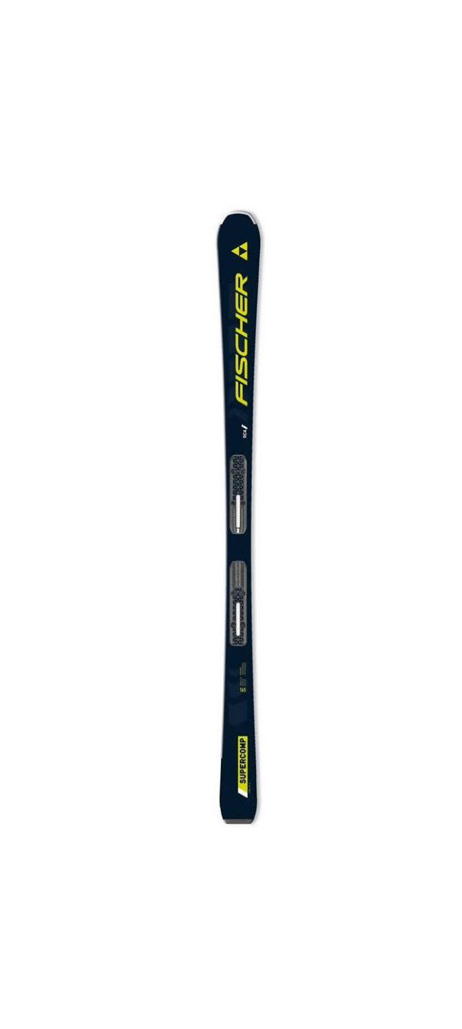 Fischer RC4 SUPERCOMP SLR + RS 10 SLR Allround Ski Fortgeschrittene 25/26 schwarz/gelb