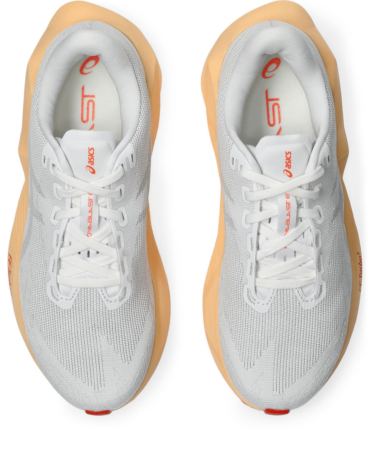 Asics NOVABLAST 6 Damen Laufschuhe Joggingschuhe weiß