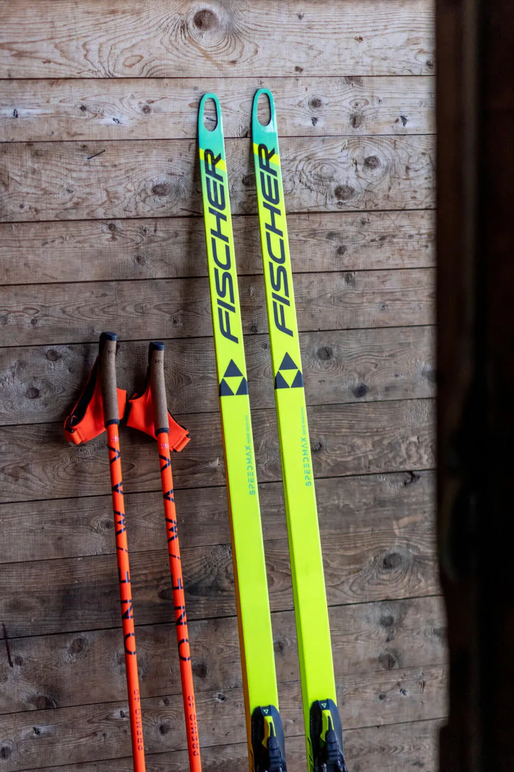 Fischer Speedmax 100He Skate Plus 610 Medium Langlauf Skatingski gelb